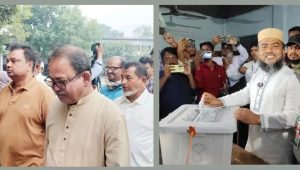 BNP, Jamaat candidates cast votes in Thakurgaon by-polls