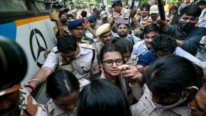 Opposition parties protest in Delhi over voter list changes