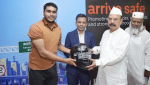 Uber launches road safety campaign, distributes gear in Keraniganj