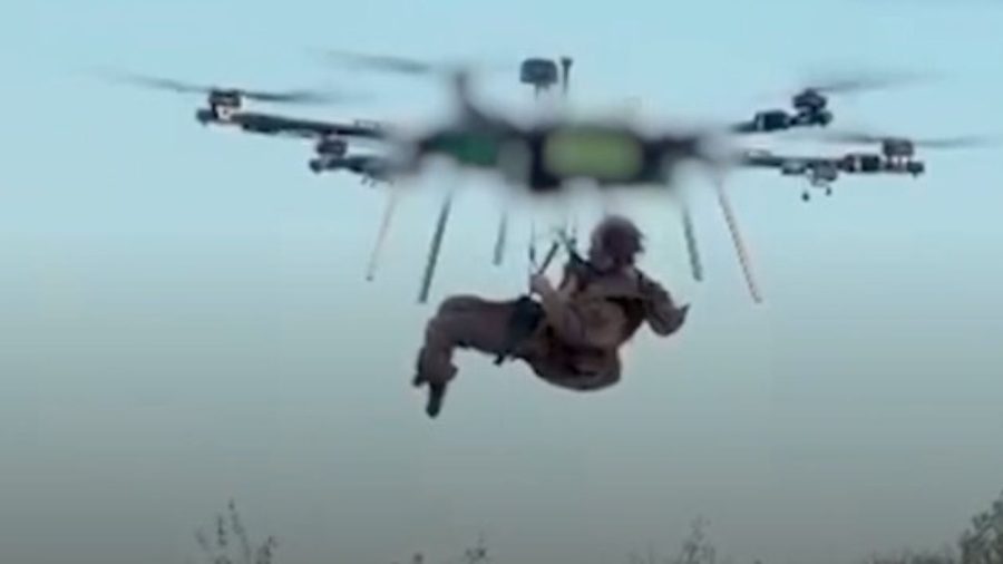 Ukrainian soldier cuts off own foot to survive, rescued by heavy-lift drone from ‘kill zone’