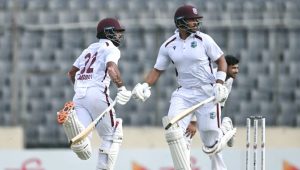 Windies end Tigers’ home Test winning run with eight-wicket victory