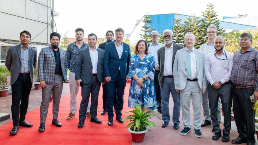 German delegation visits Abul Khair steel plant