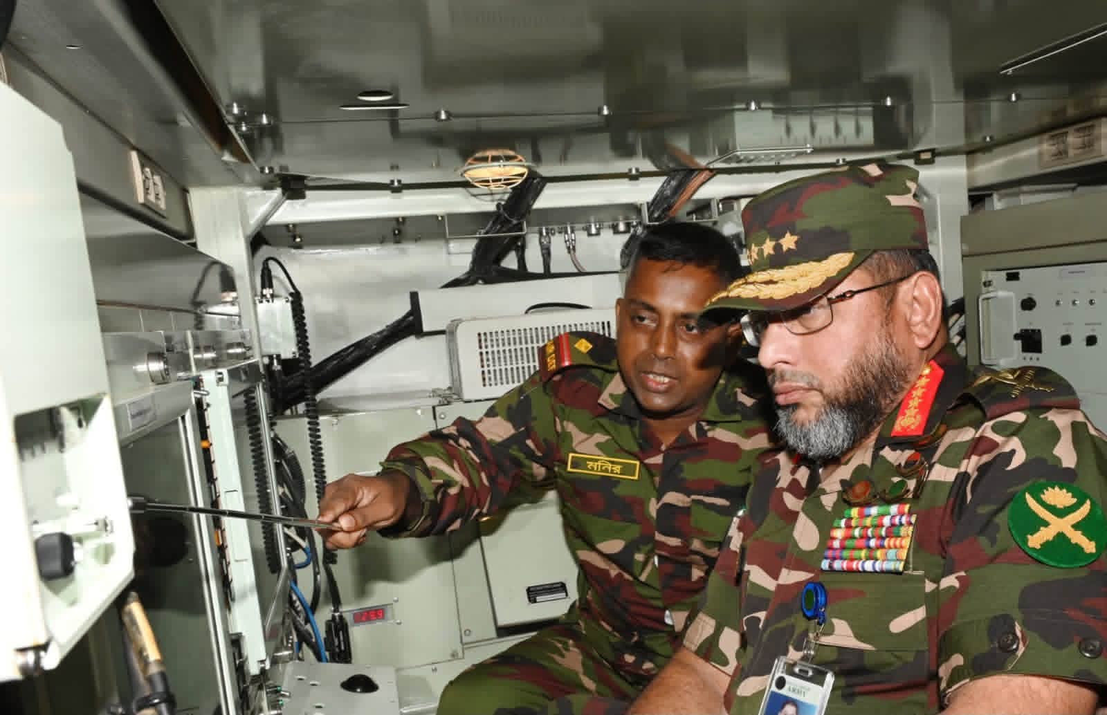 air defence firing