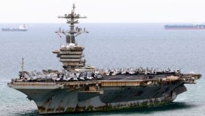 US sends third aircraft carrier to Middle East amid Iran war