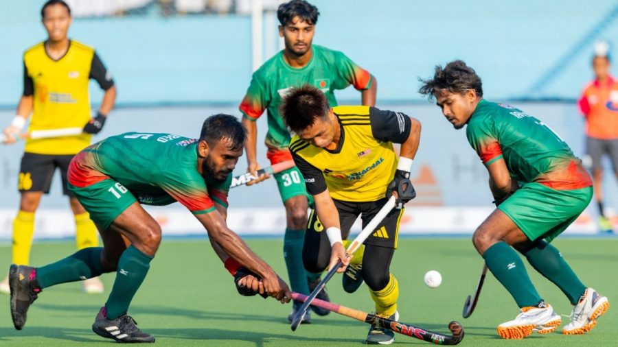 Malaysia beat Bangladesh 6-1 in Asian hockey