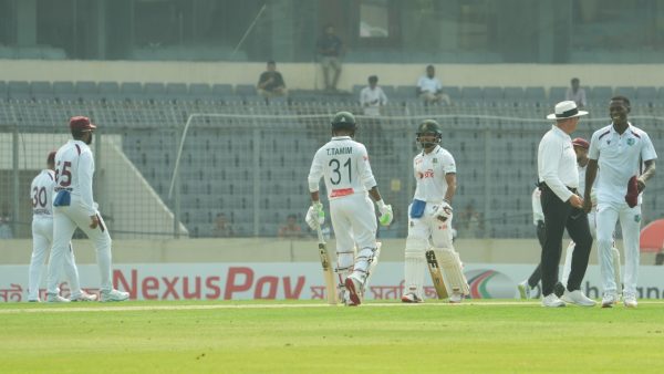 Shadman leads the charge as Tigers post 96/2 at lunch