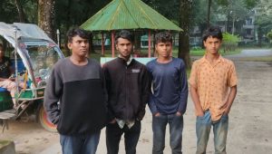Four detained while trying to enter India illegally in Panchagarh