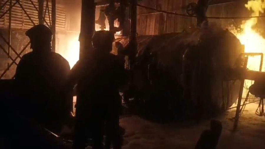 Four injured as fire breaks out at Narsingdi dyeing factory boiler