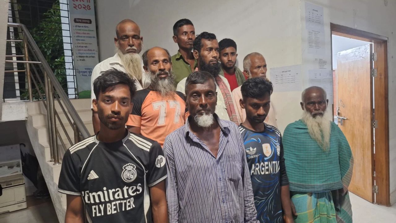 Fishermen jailed Madaripur