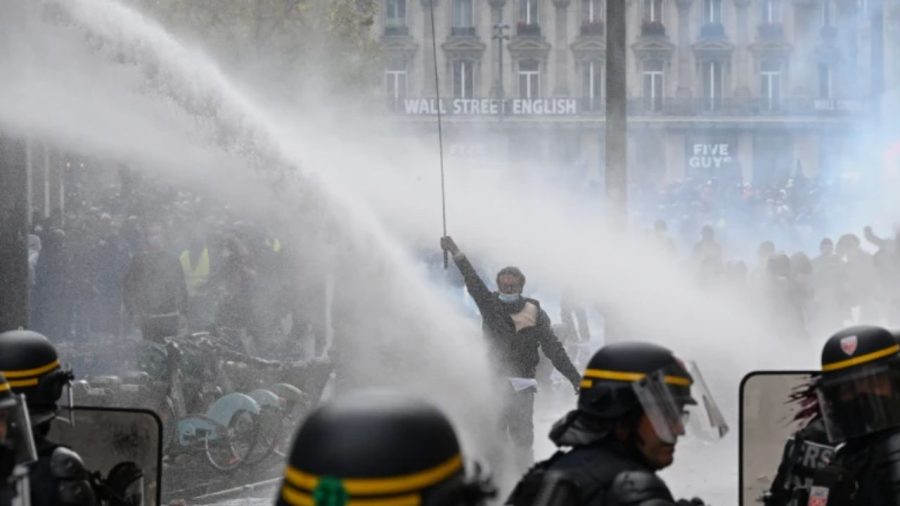In photos: Burning buildings, looting and clashes rock France