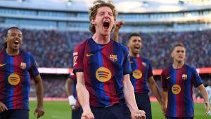 Gordon nets first Barca goal as Liga leaders beat Getafe