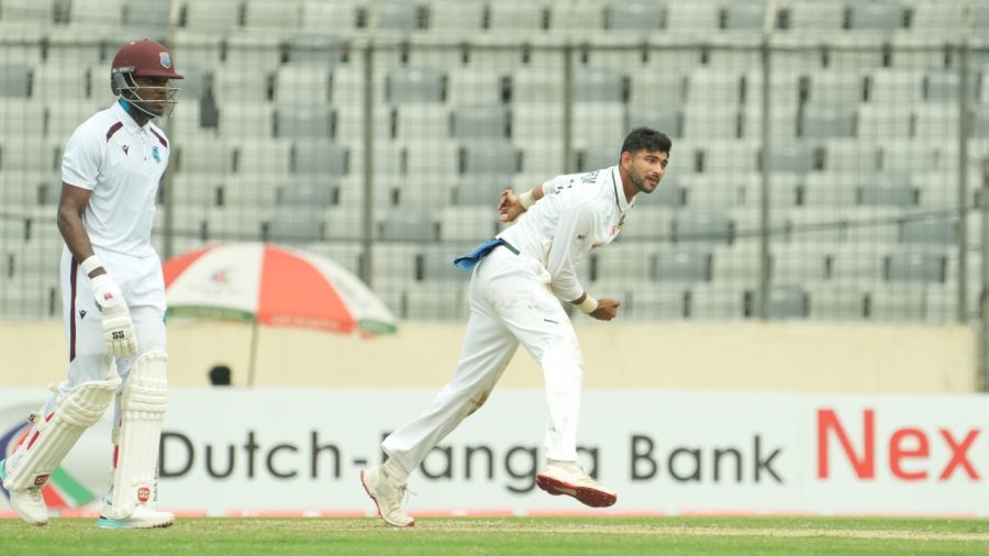 Nayeem fastest Bangladeshi spinner to 50 Test wickets