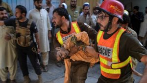Peshawar school roof collapse kills 32 students