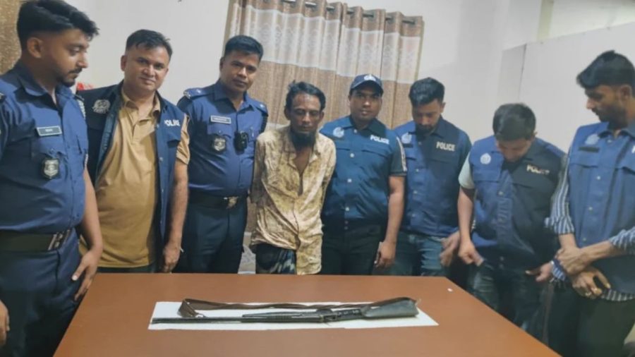 Suspected robber arrested with firearm in Cox’s Bazar