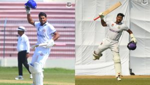 Naim’s near-triple ton, Robin’s double hundred light up NCL