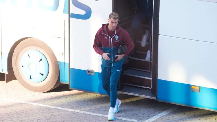 Benched Ronaldo leaves Portugal camp