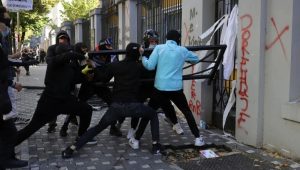 Stun grenades flies in Albania as student-led protests demand PM’s resignation