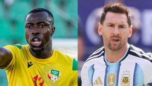 Benin defender hails Messi before farewell