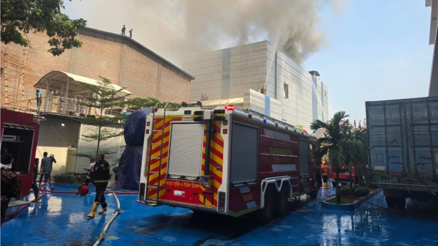 19 firefighting units battle blaze at Tongi factory