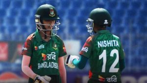 Bangladesh lose U-19 tri-series final by four runs