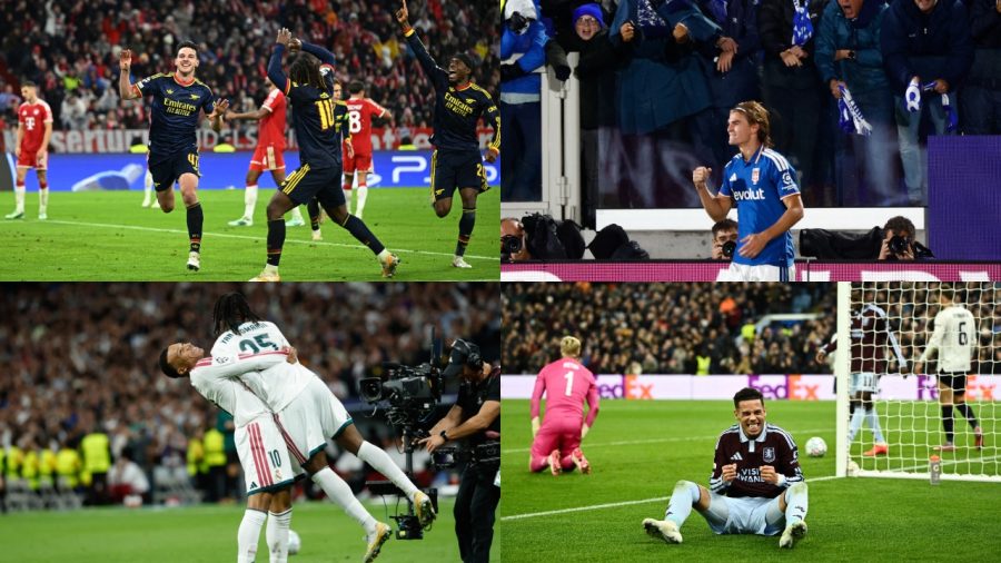 Como humble United, Arsenal draw at Bayern and Real Madrid continue perfect run