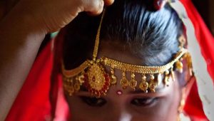 47% of young women married before 18
